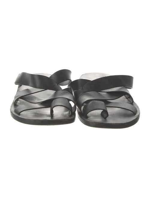 Jil Sander Leather Slides