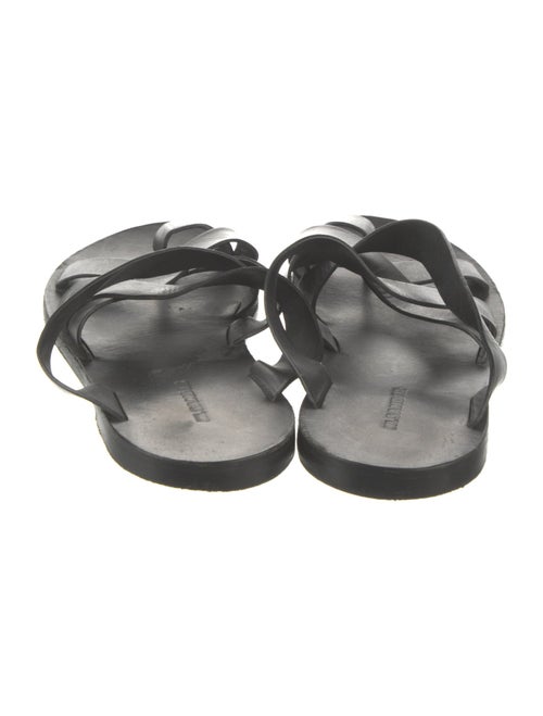 Jil Sander Leather Slides