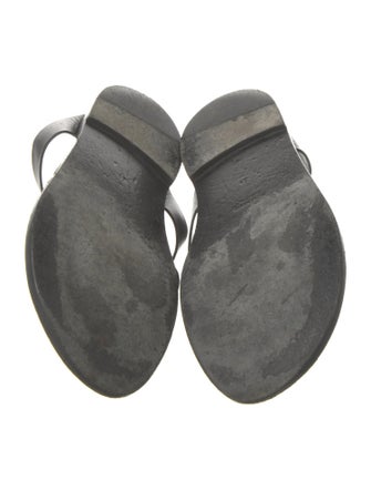 Jil Sander Leather Slides