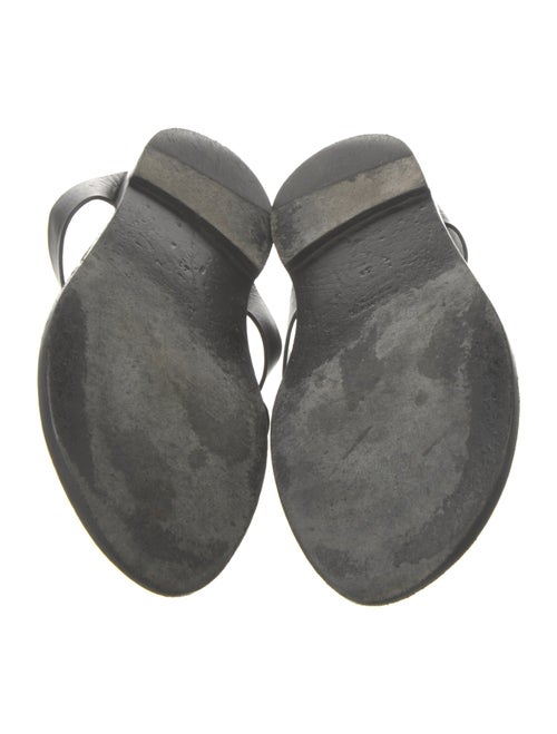 Jil Sander Leather Slides