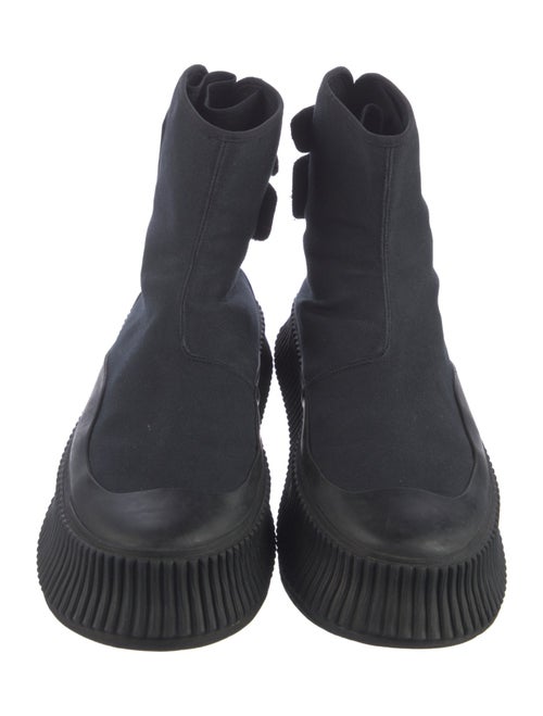 Jil Sander Canvas Chelsea Boots