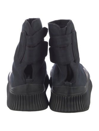 Jil Sander Canvas Chelsea Boots