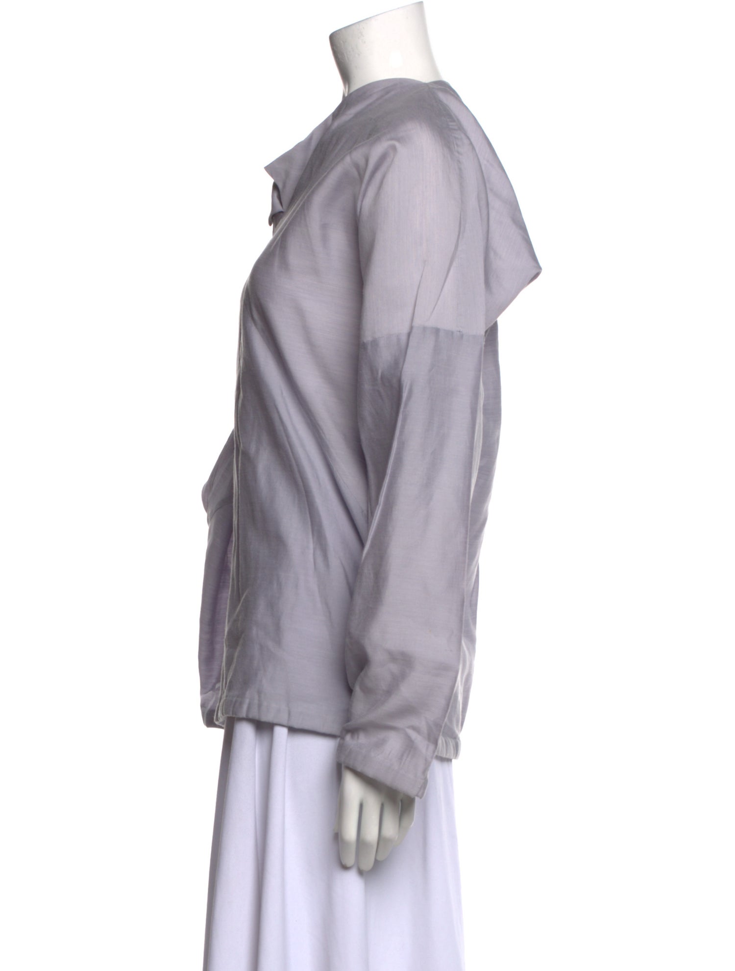 Jil Sander V-Neck Long Sleeve Blouse