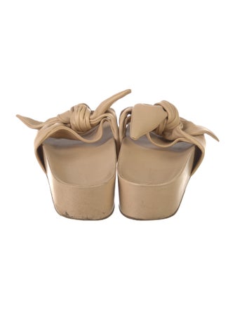 Jil Sander Leather Slides