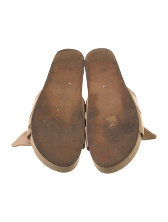 Jil Sander Leather Slides