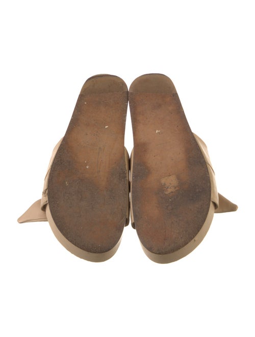 Jil Sander Leather Slides