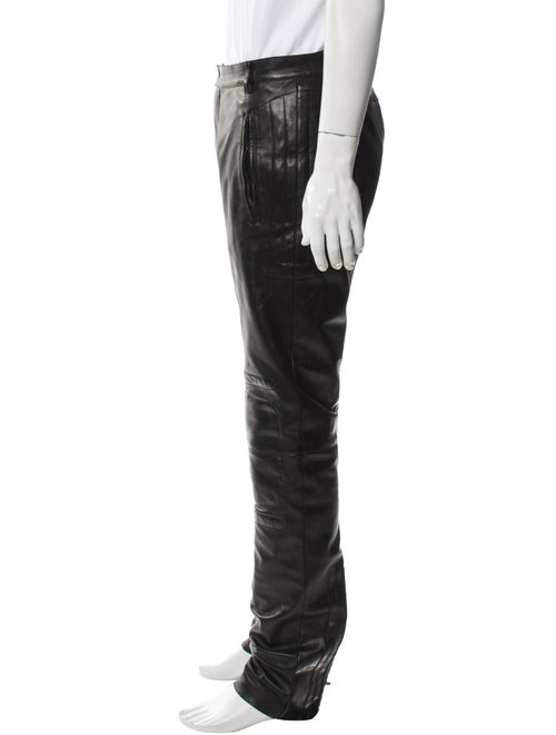 Jil Sander Leather Moto Pants