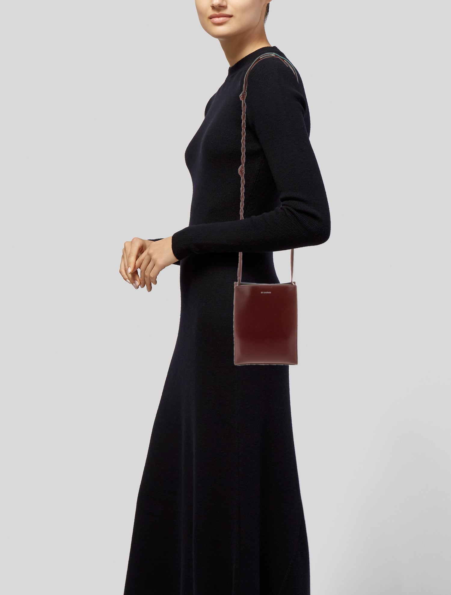 Jil Sander Leather Evening Bag