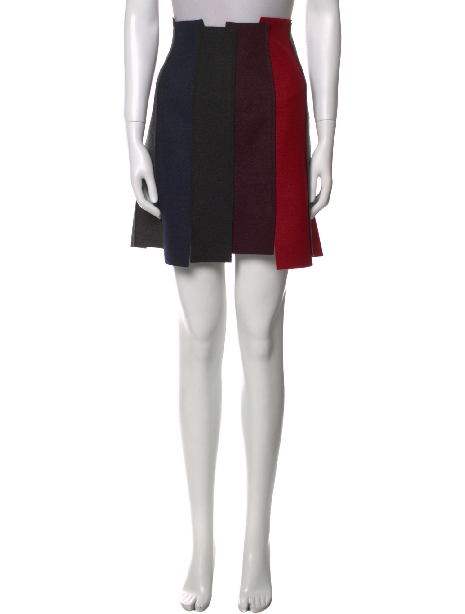 Jil Sander Virgin Wool Mini Skirt w/ Tags