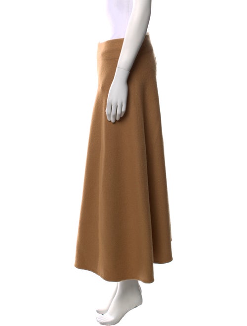 Jil Sander Wool Midi Length Skirt