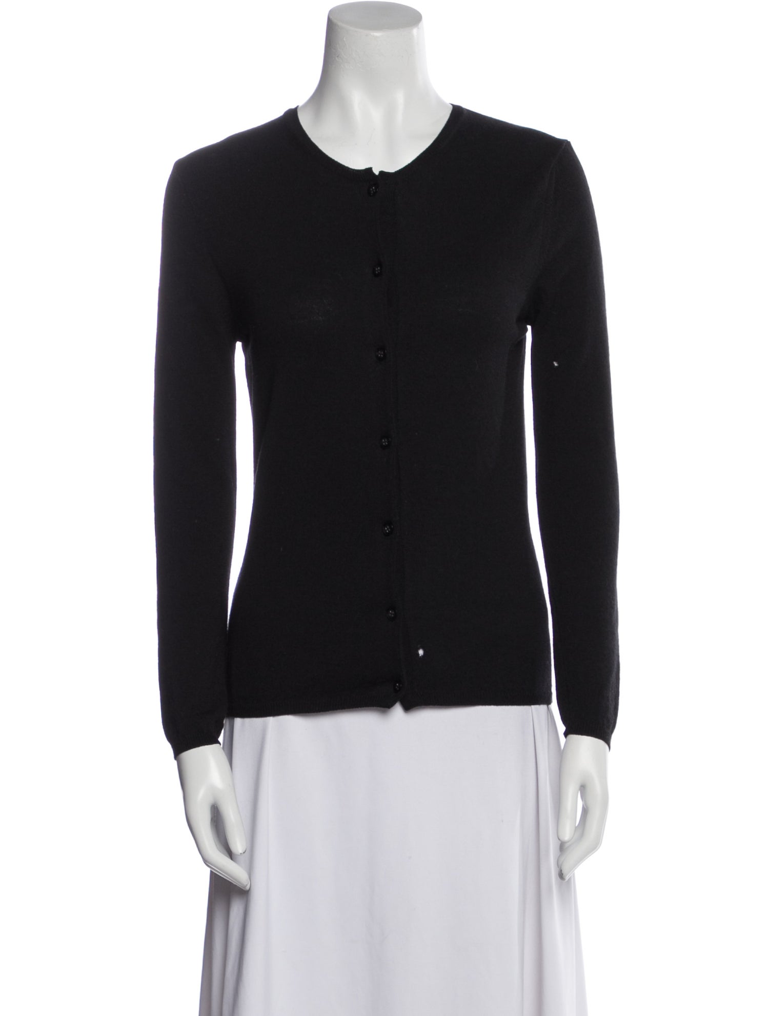 Jil Sander Virgin Wool Crew Neck Top