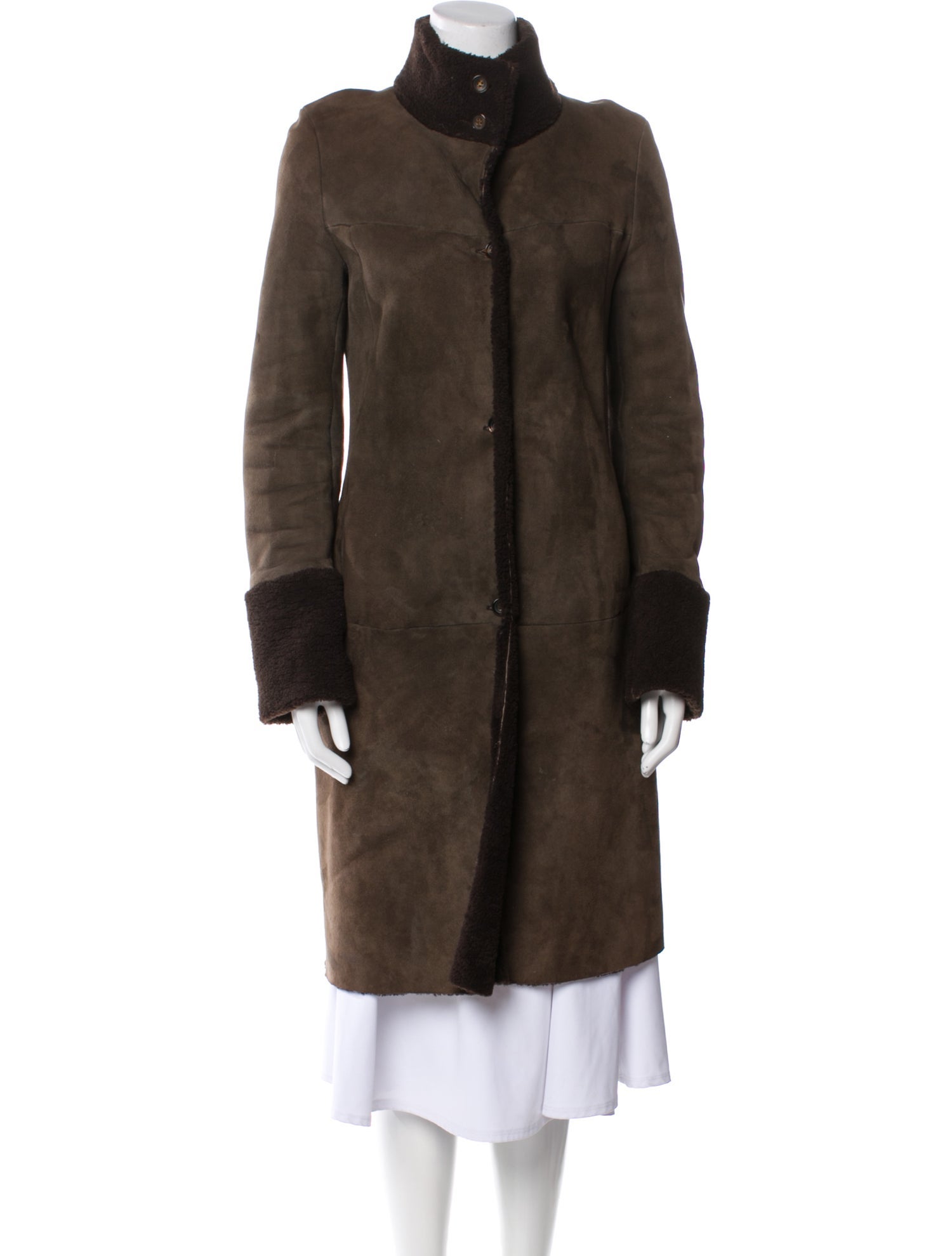 Jil Sander Vintage Leather Fur Coat