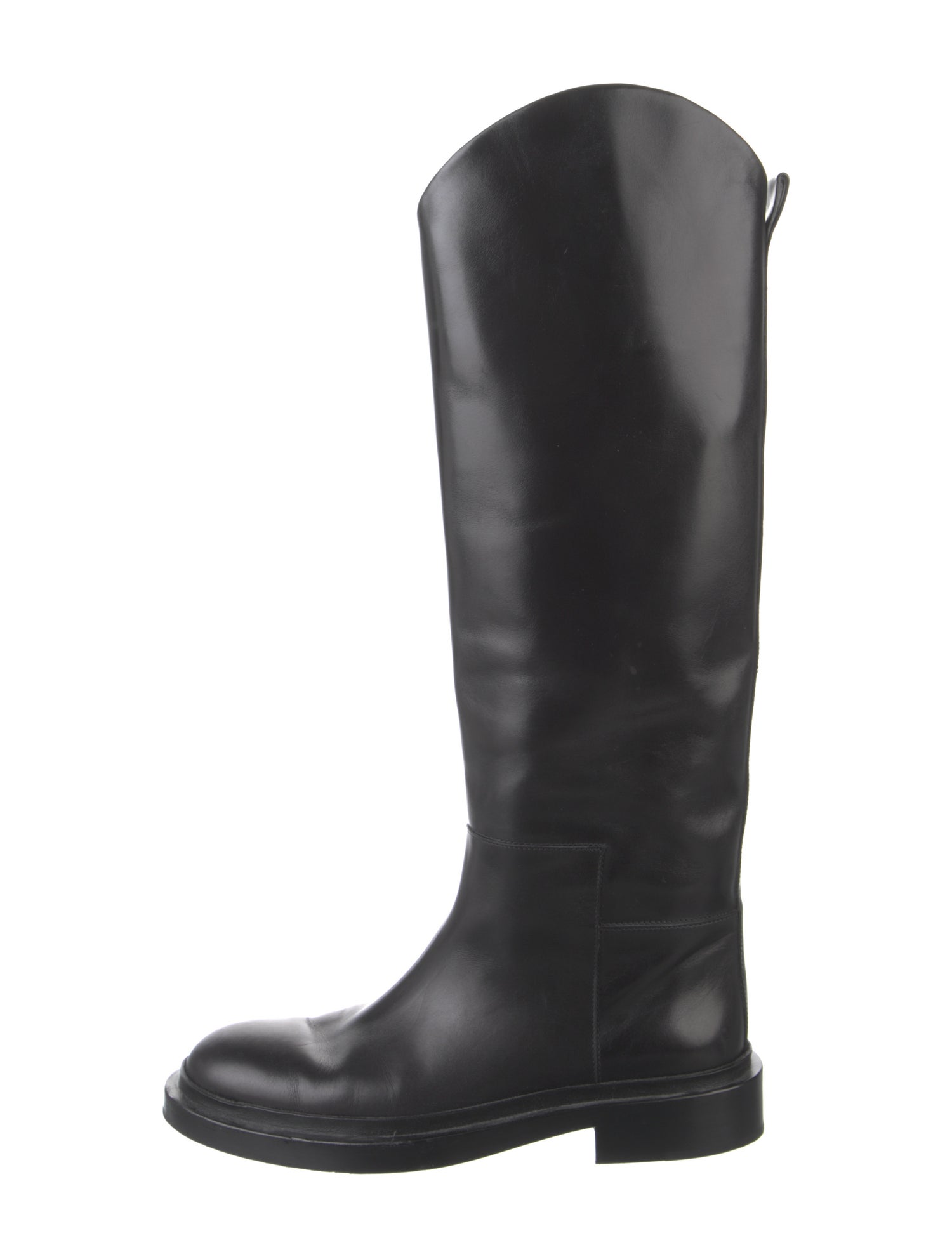 Jil Sander Leather Riding Boots