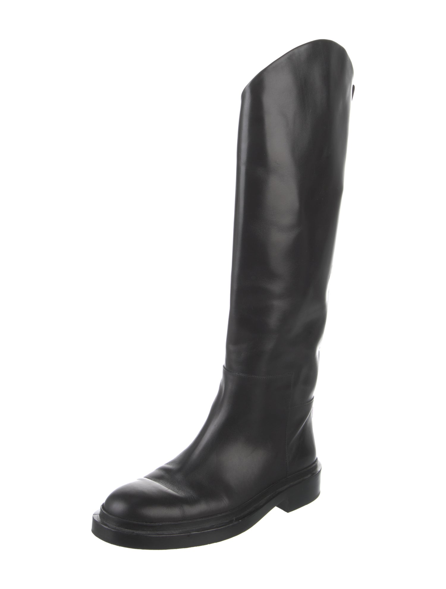 Jil Sander Leather Riding Boots