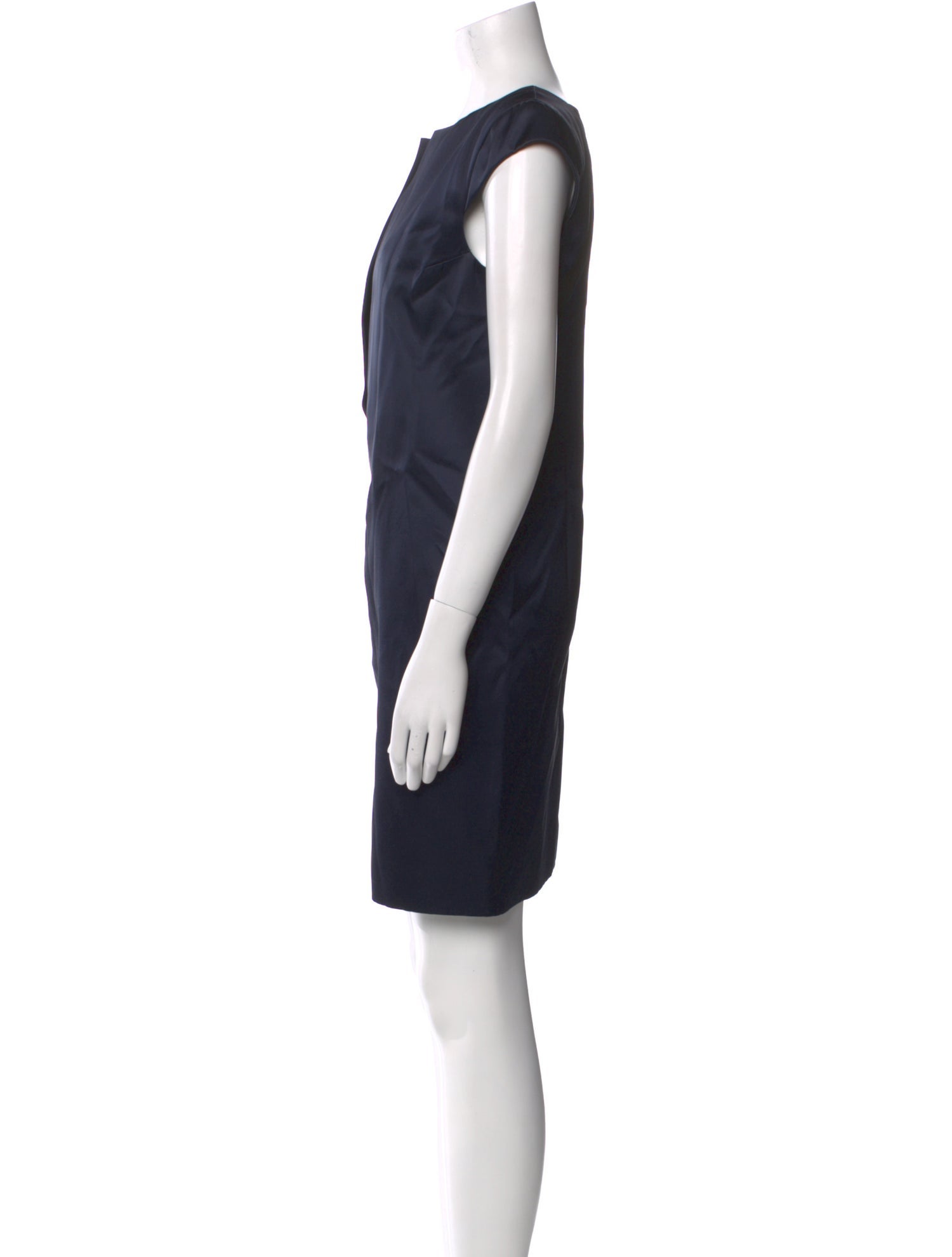 Jil Sander Silk Mini Dress