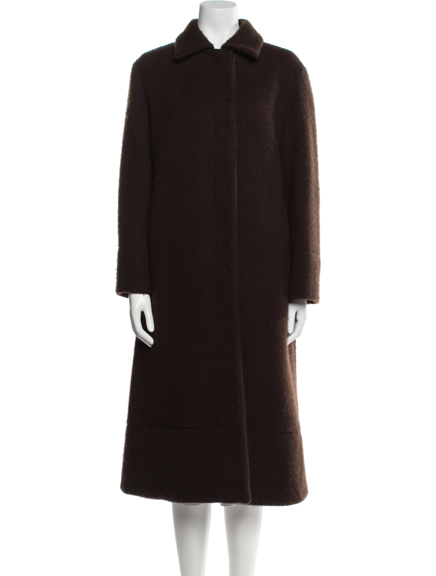 Jil Sander Vintage 2000's Faux Fur Coat