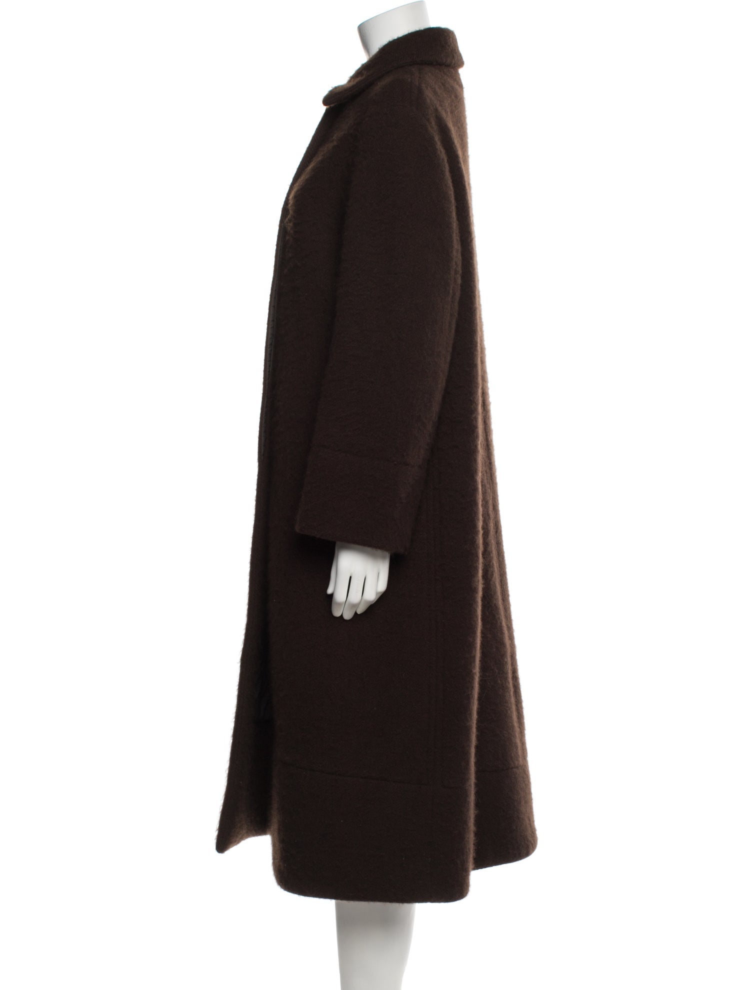 Jil Sander Vintage 2000's Faux Fur Coat