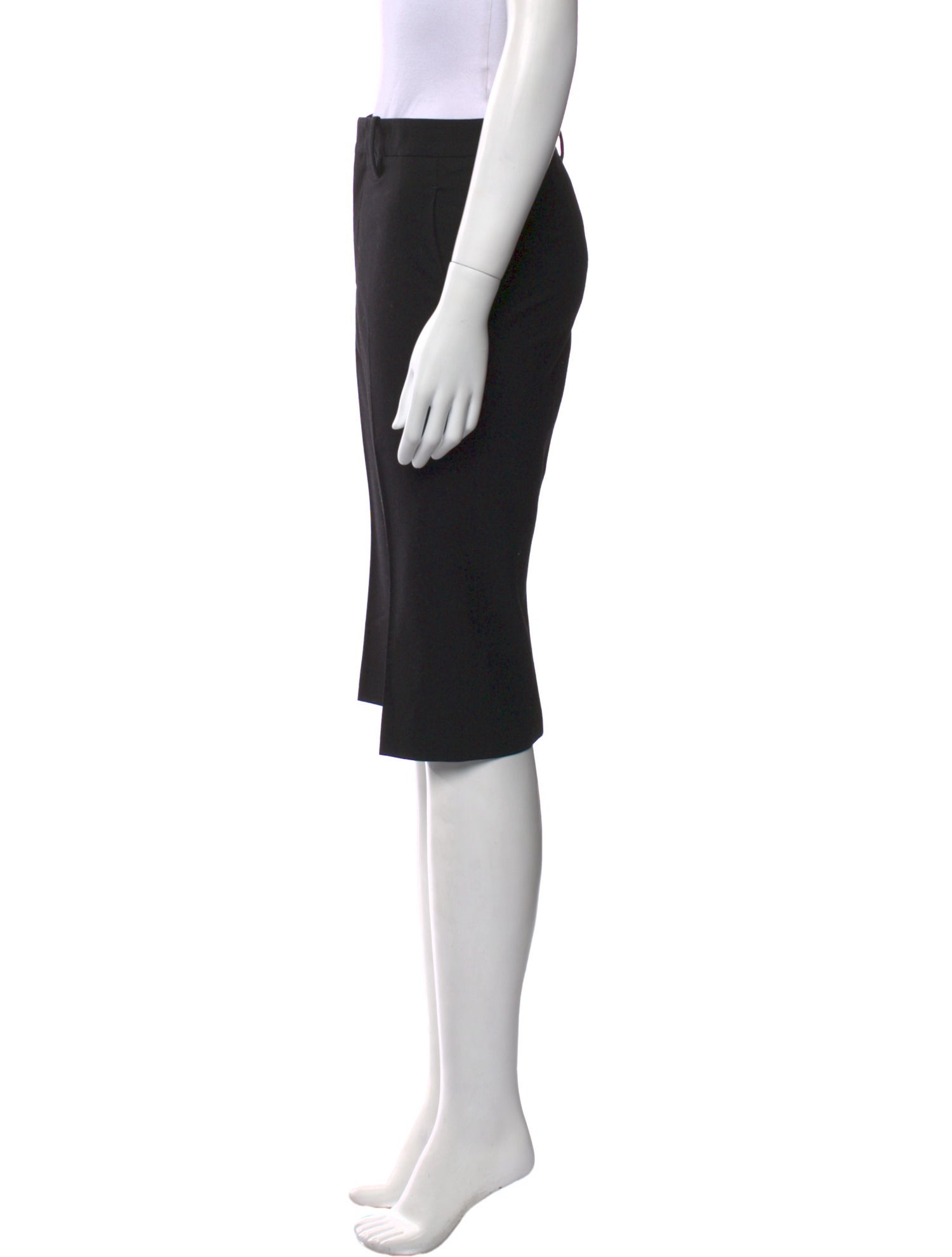 Jil Sander Virgin Wool Knee-Length Shorts