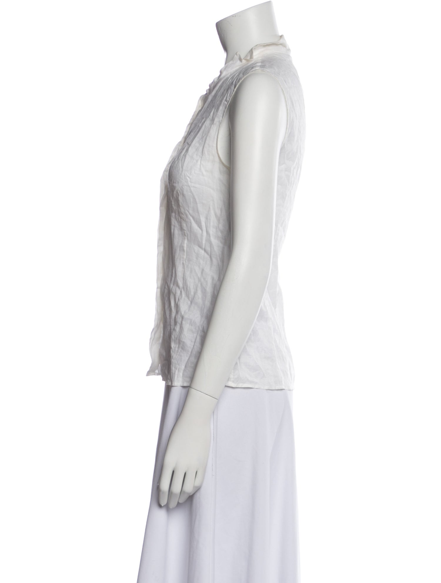 Jil Sander Crew Neck Sleeveless Top