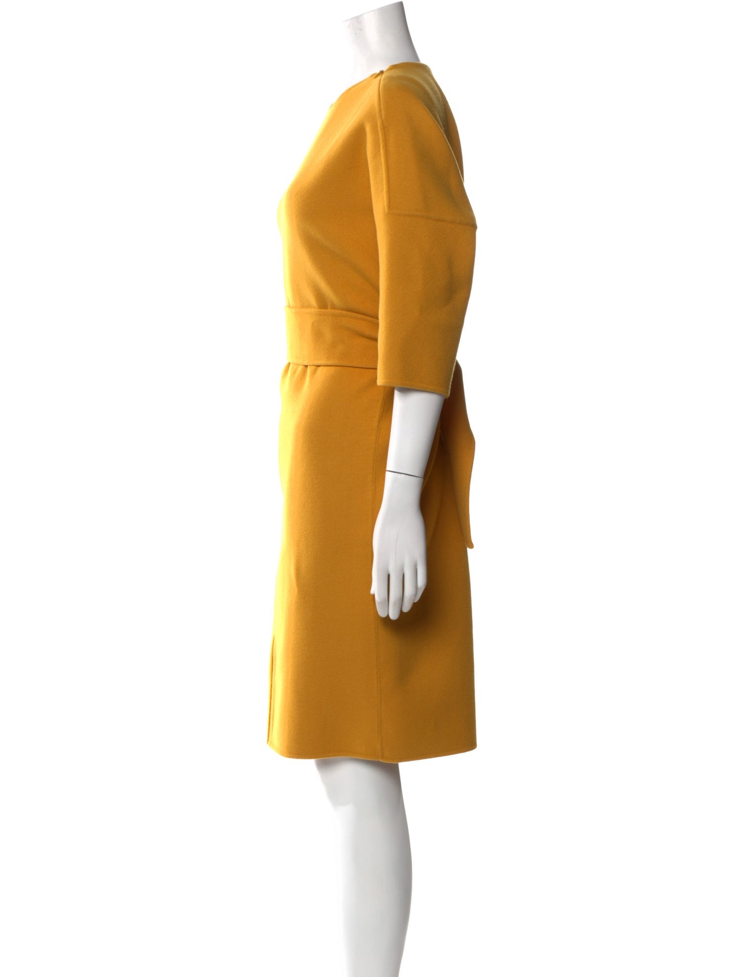 Jil Sander Crew Neck Knee-Length Dress