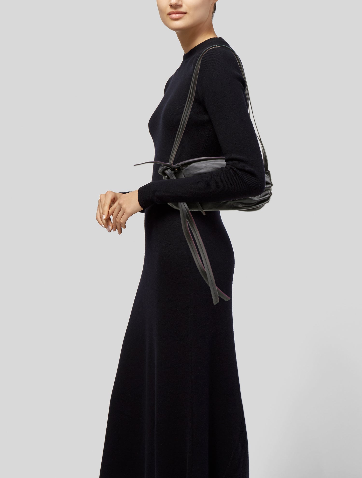 Jil Sander Leather Shoulder Bag