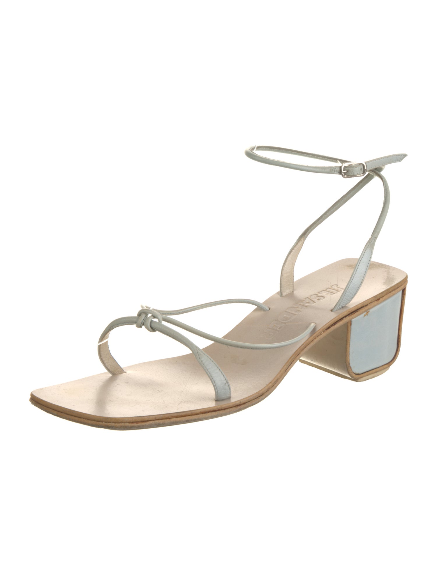 Jil Sander Leather Sandals