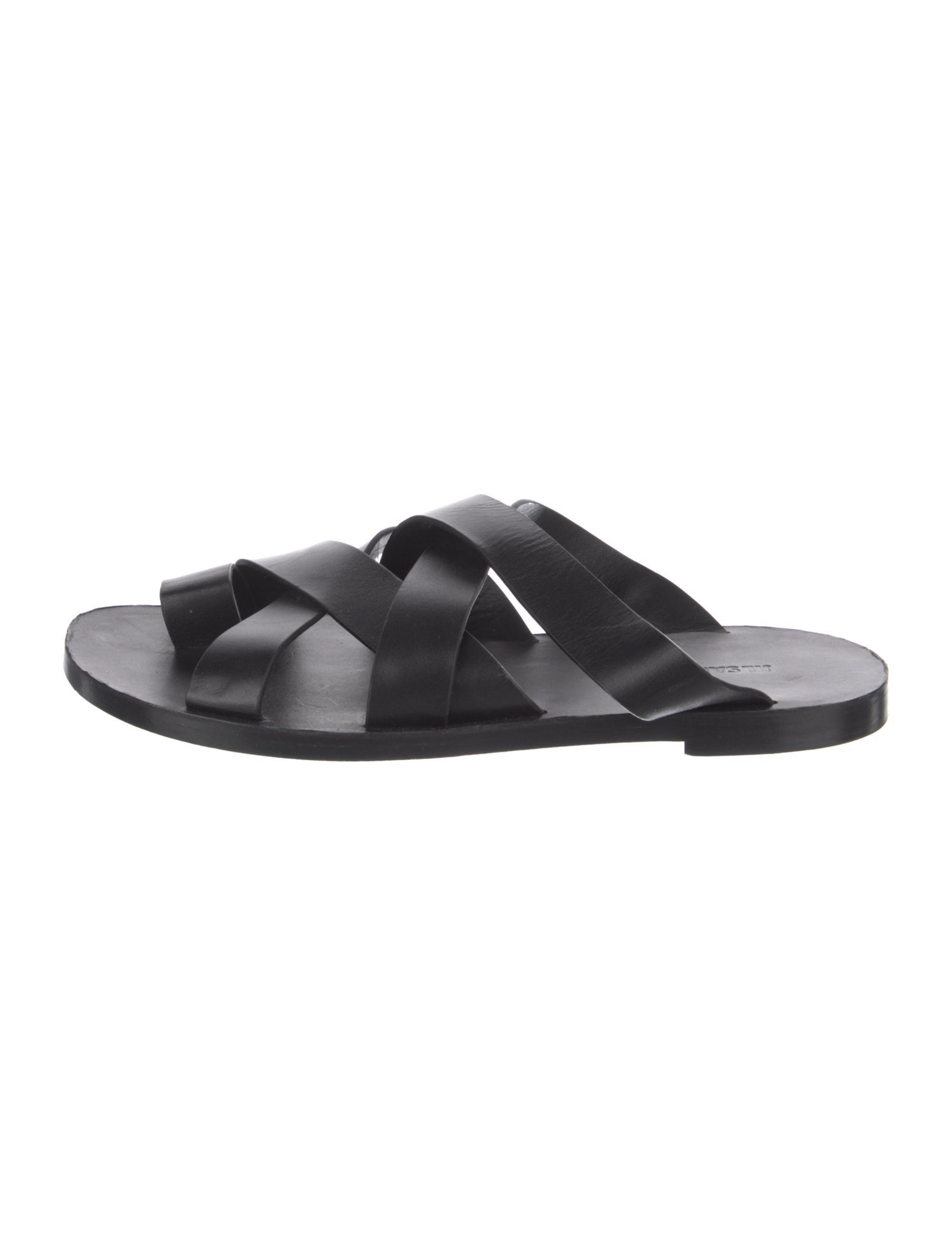 Jil Sander Leather Slides
