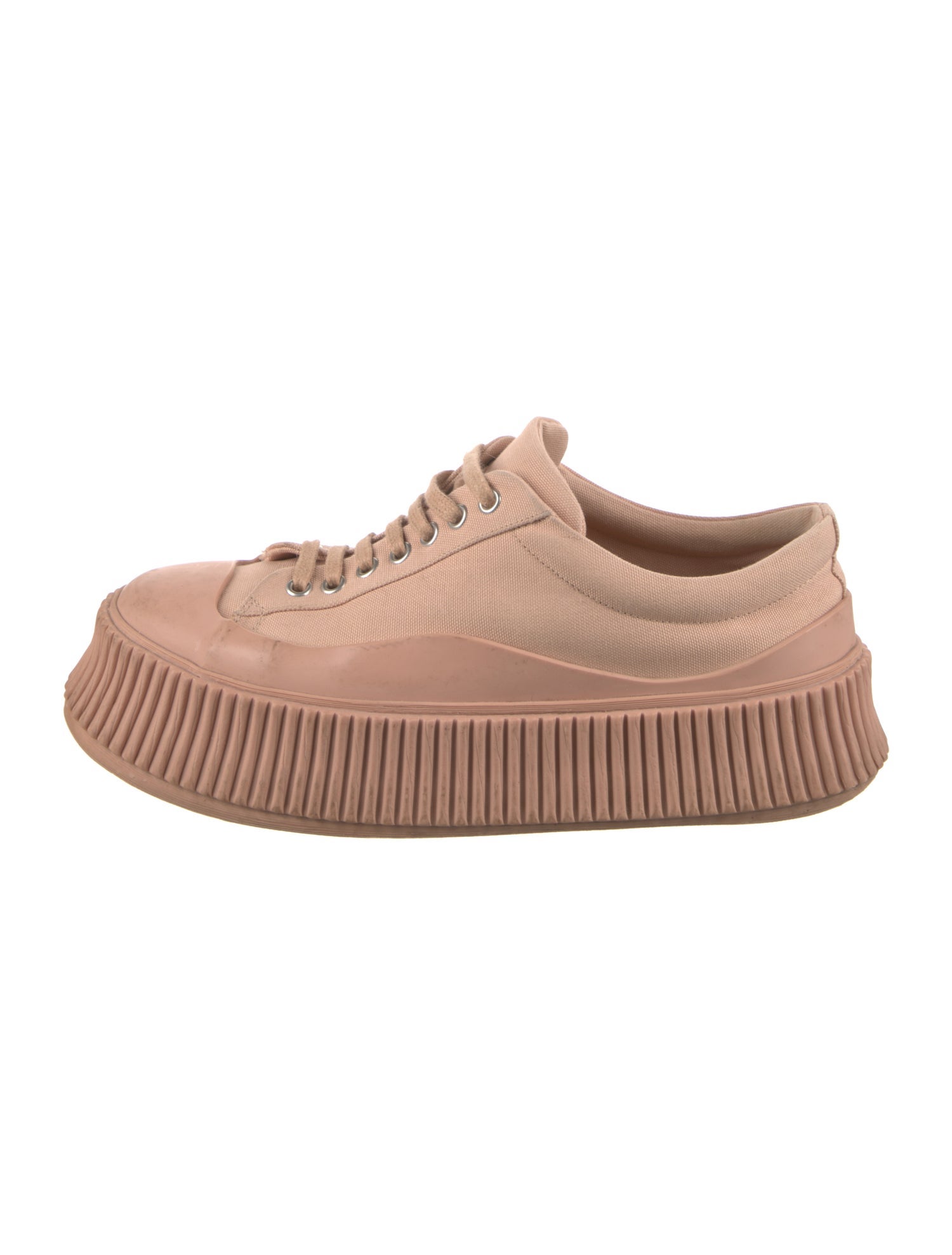 Jil Sander Leather Sneakers