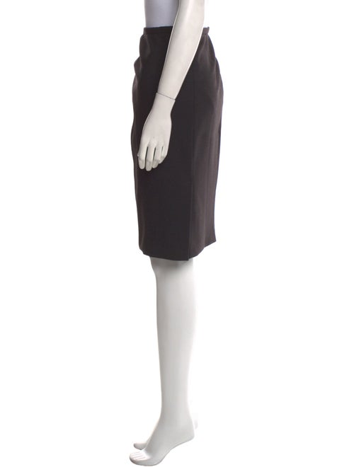 Jil Sander Virgin Wool Knee-Length Skirt