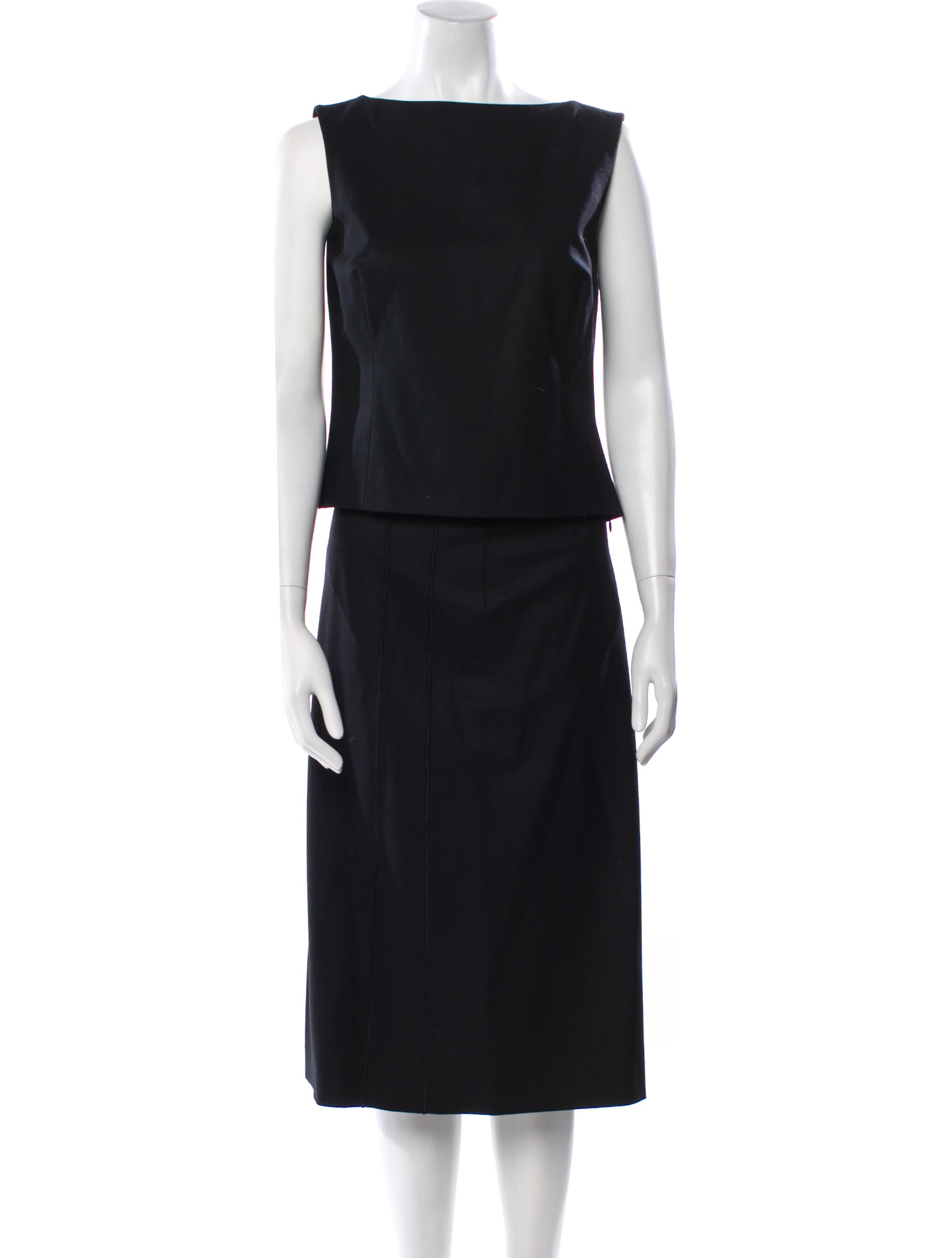 Jil Sander Virgin Wool Skirt Set w/ Tags