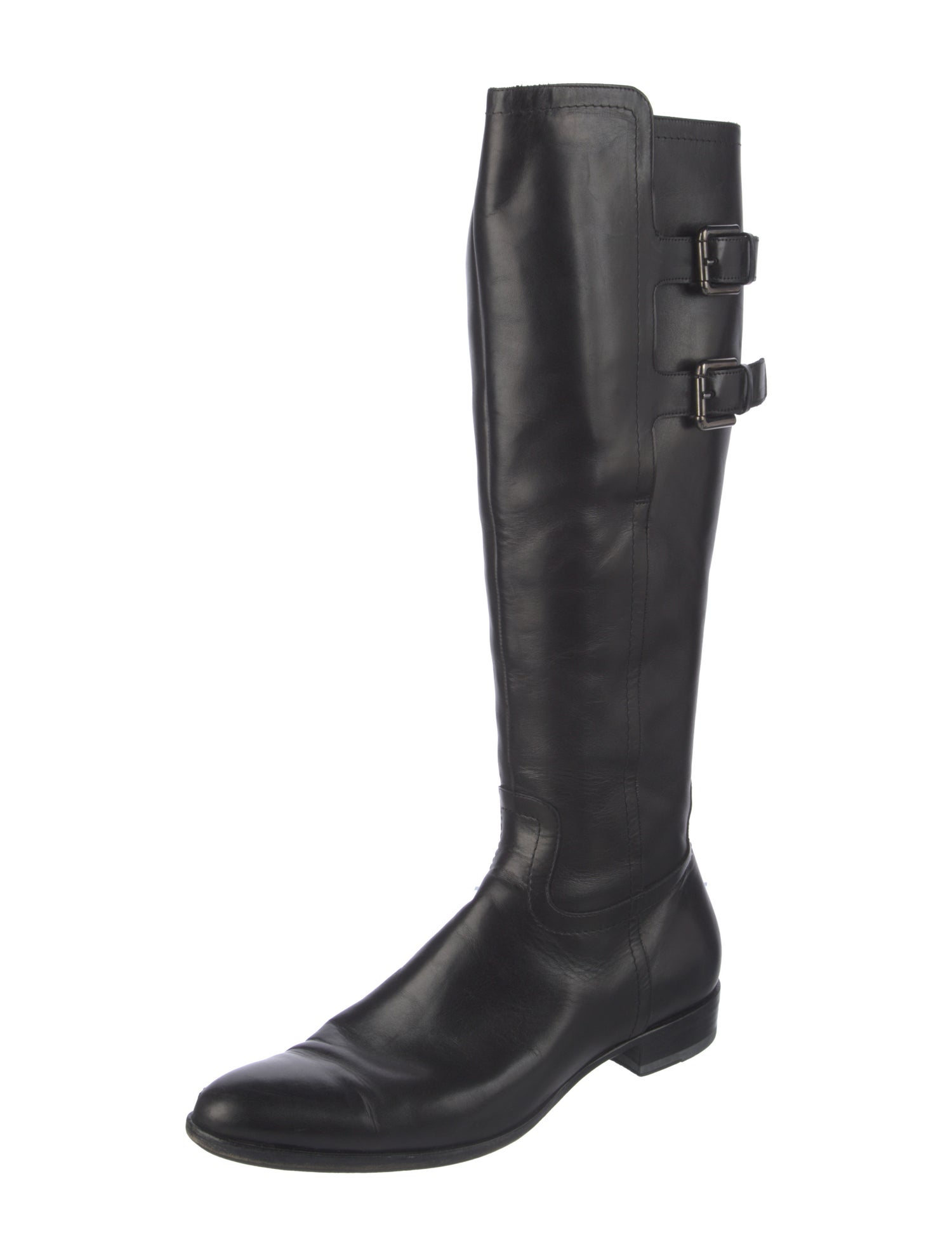 Jil Sander Leather Riding Boots
