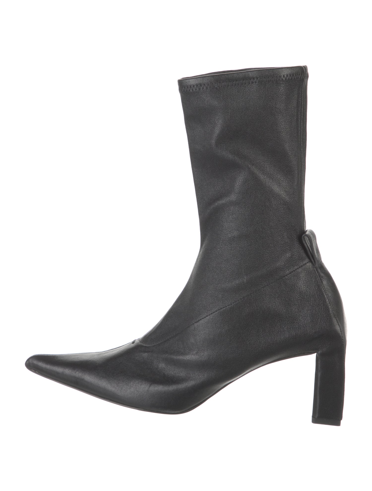 Jil Sander Leather Sock Boots