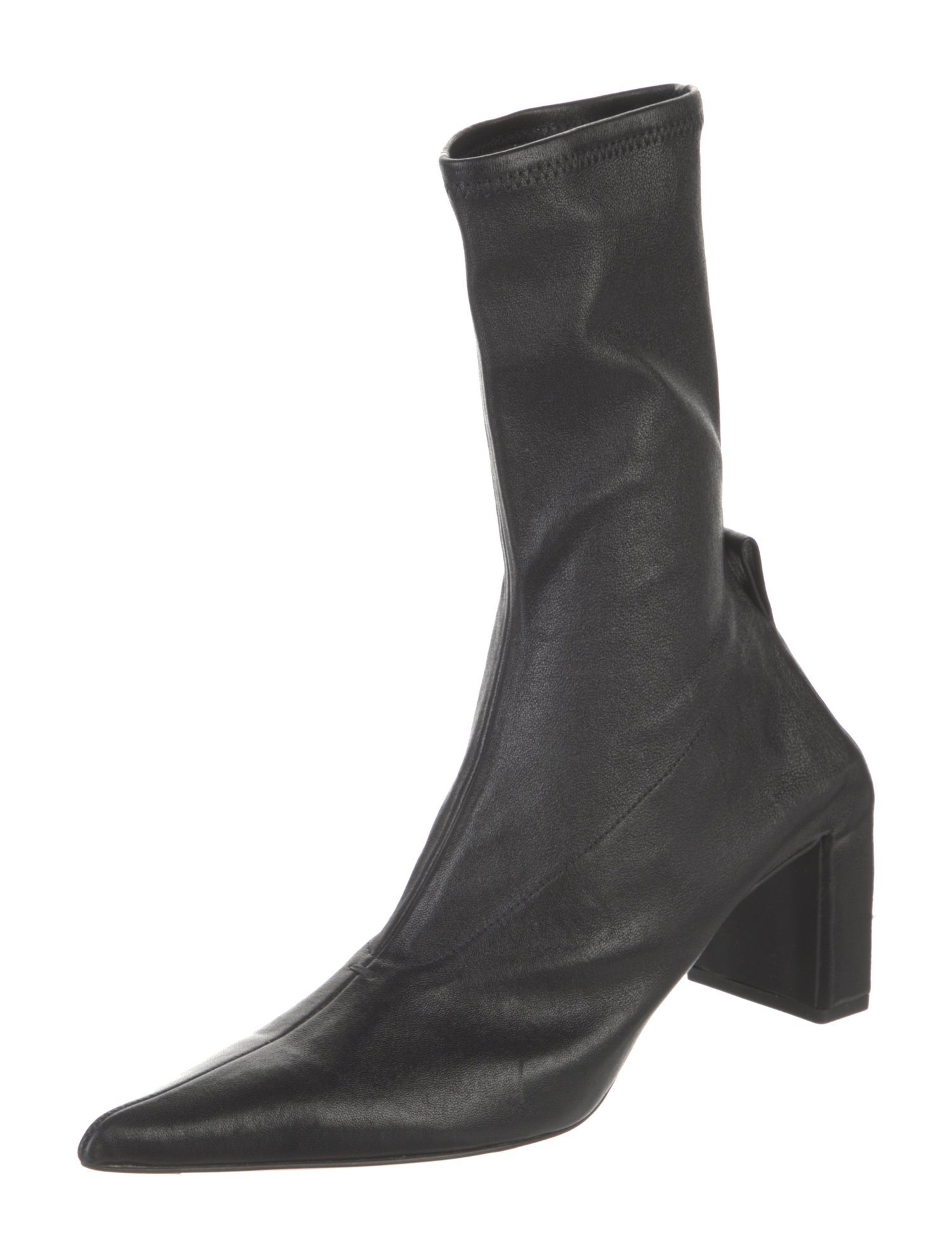 Jil Sander Leather Sock Boots