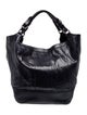 Jil Sander Embossed Leather Hobo