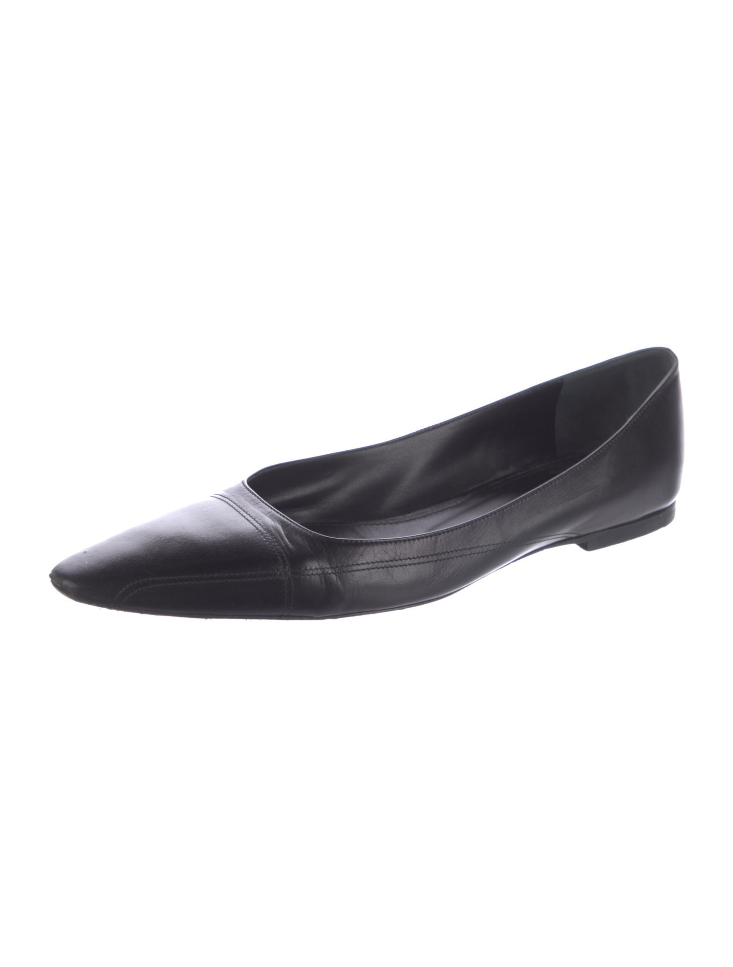 Jil Sander Leather Flats