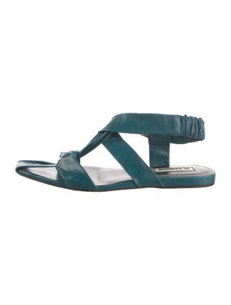 Jil Sander Leather Sandals