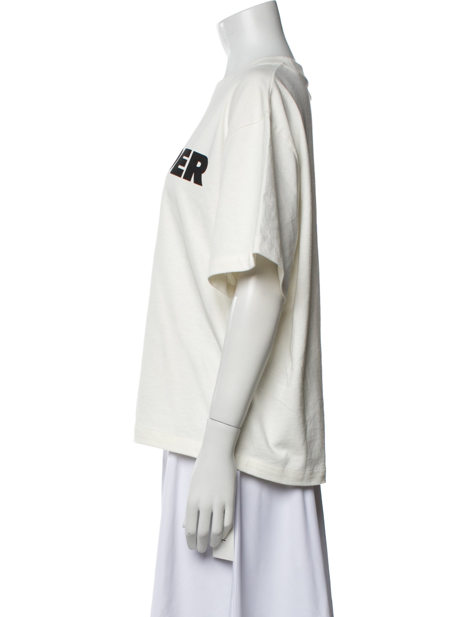 Jil Sander Graphic Print Crew Neck T-Shirt