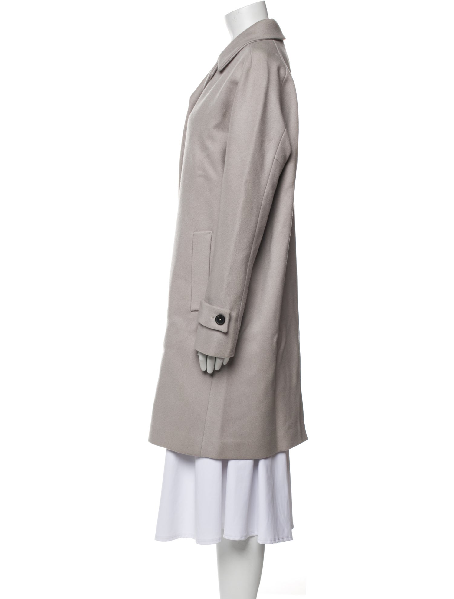 Jil Sander Wool Trench Coat