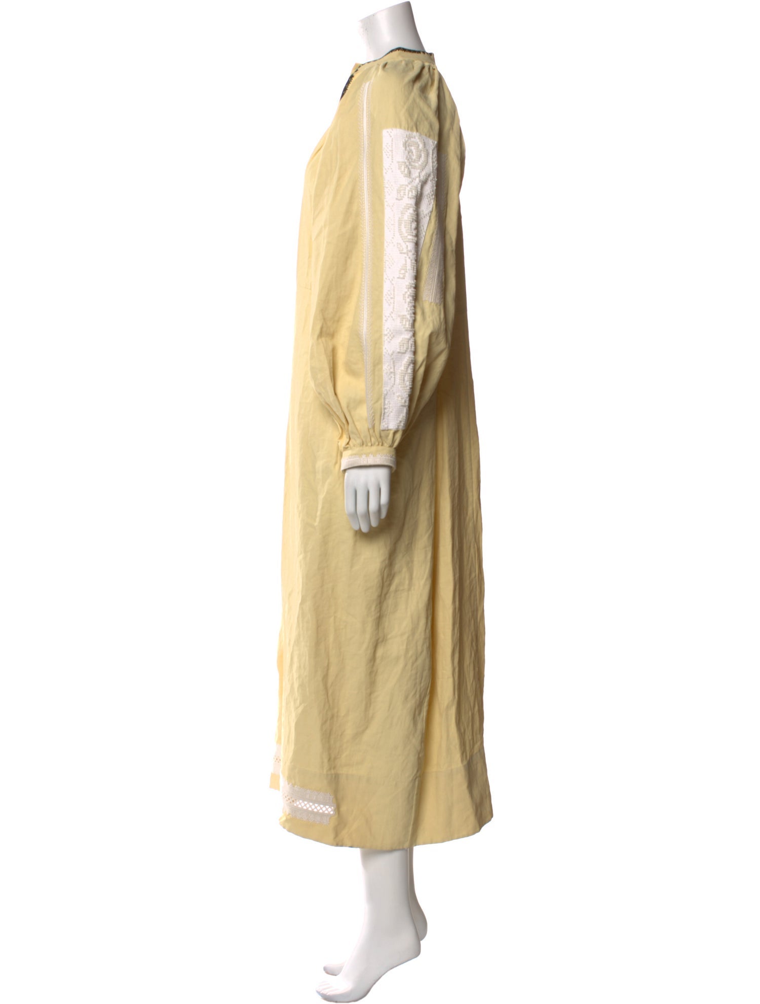 Jil Sander Linen Long Dress