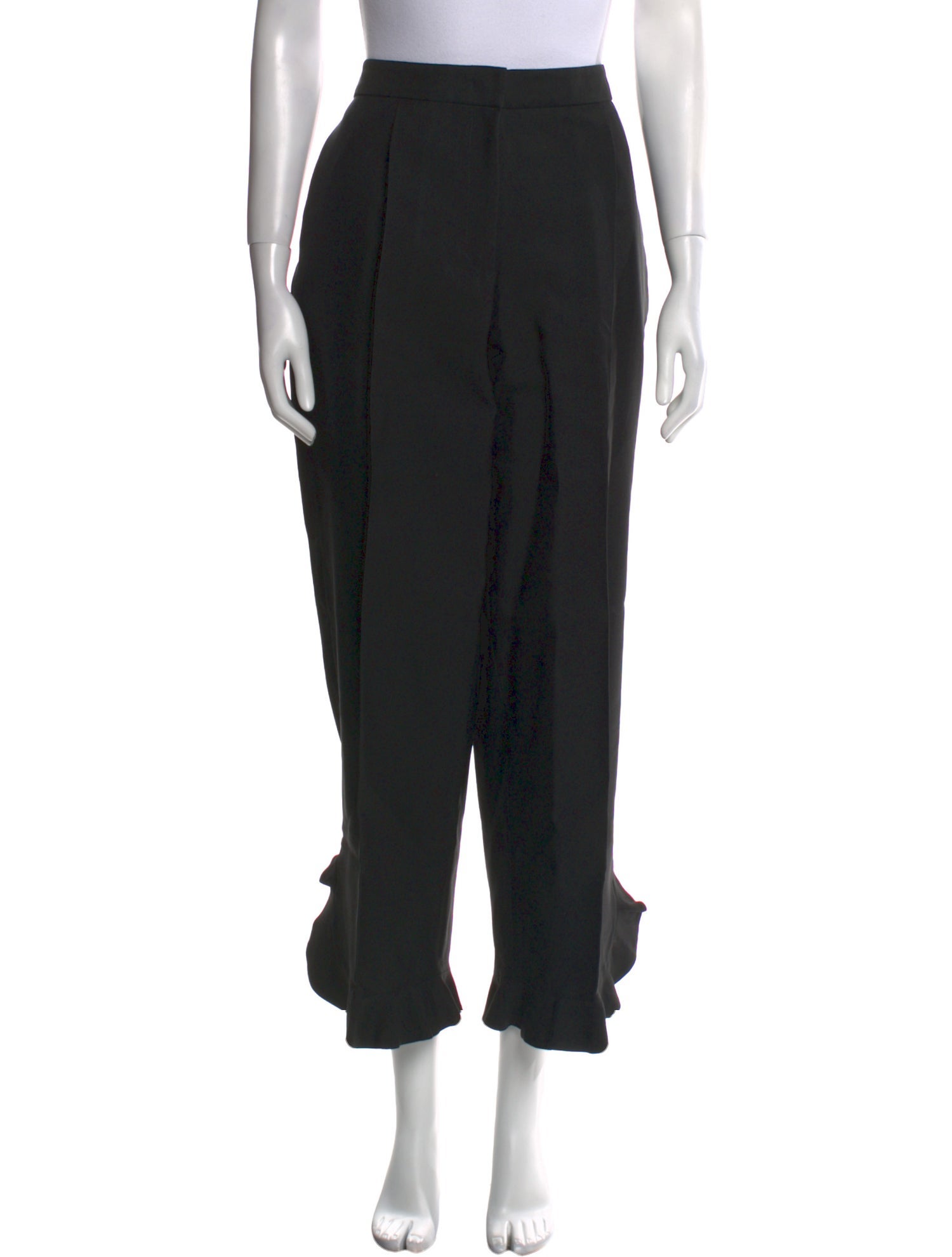 Jil Sander Ruffle Wide Leg Pants