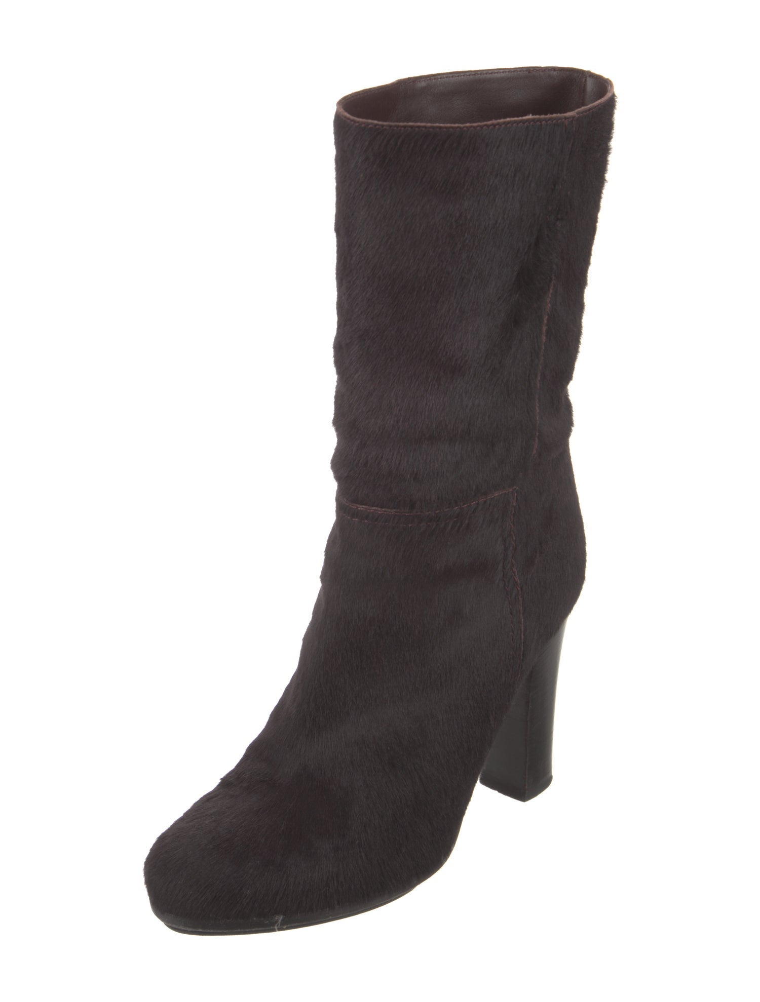 Jil Sander Ponyhair Boots