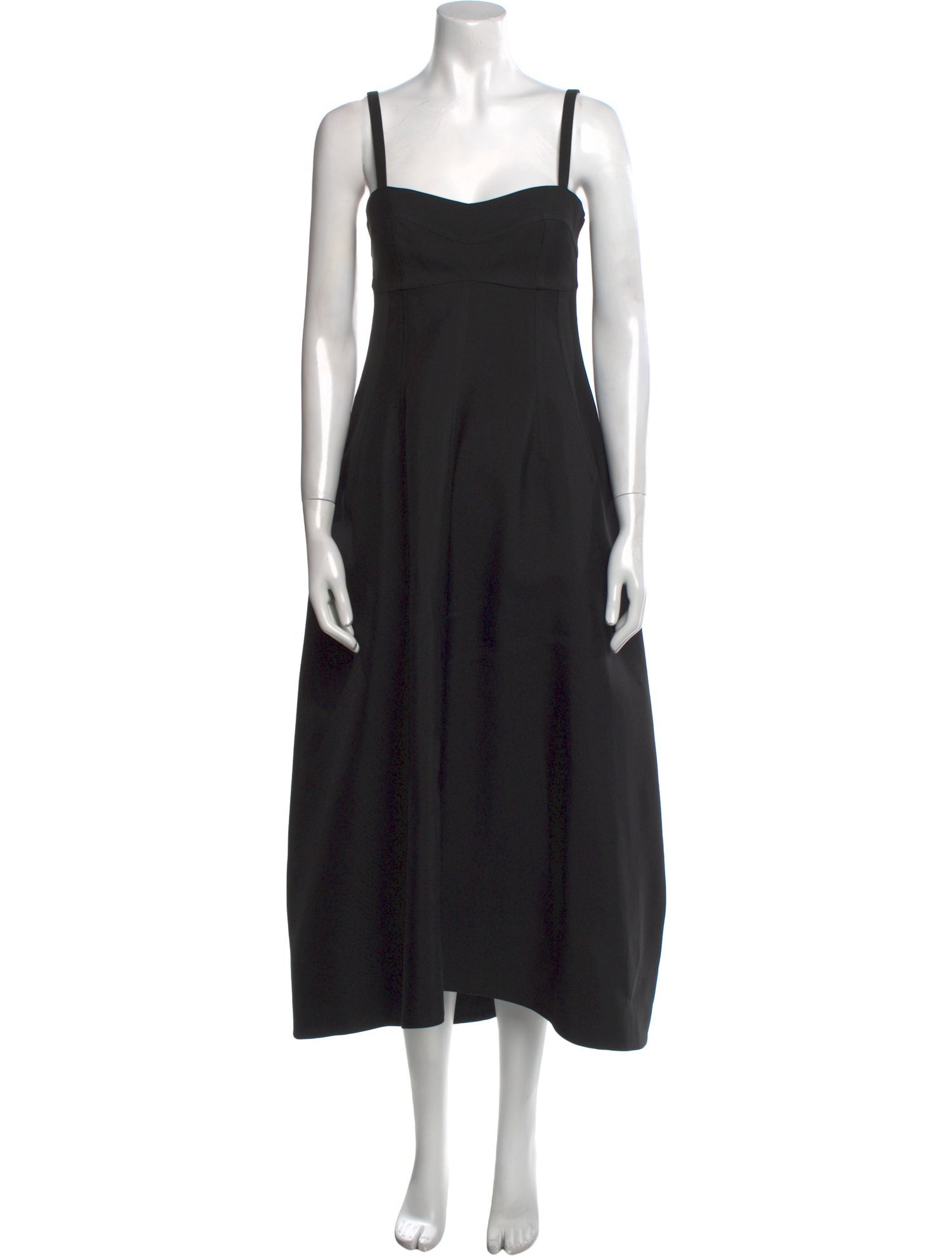 Jil Sander Square Neckline Long Dress w/ Tags