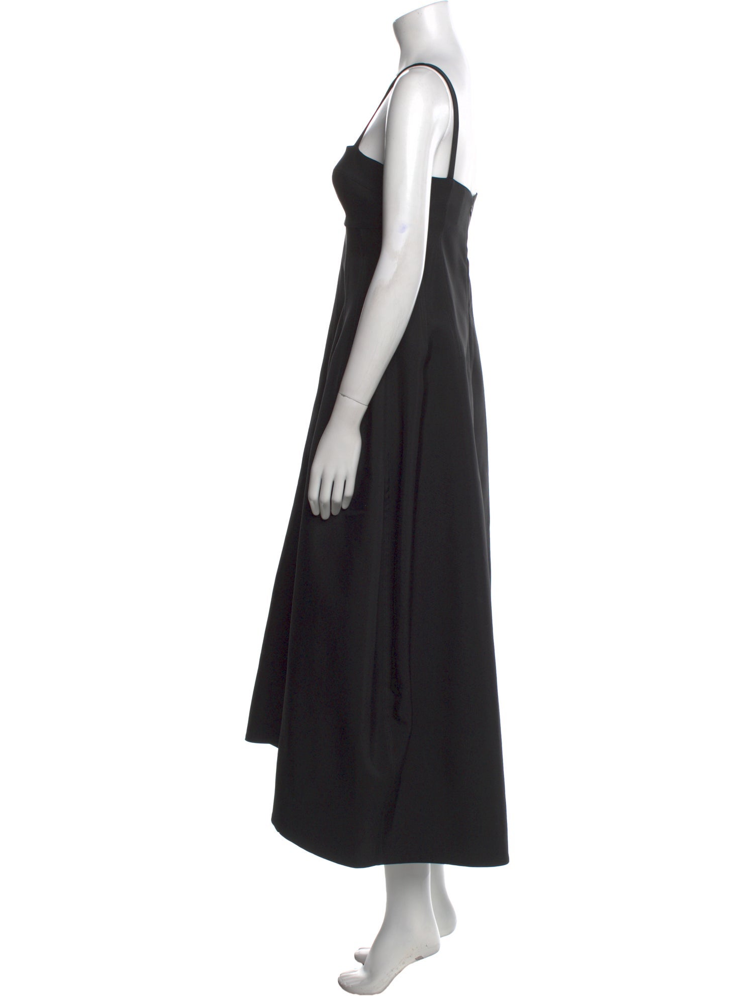 Jil Sander Square Neckline Long Dress w/ Tags