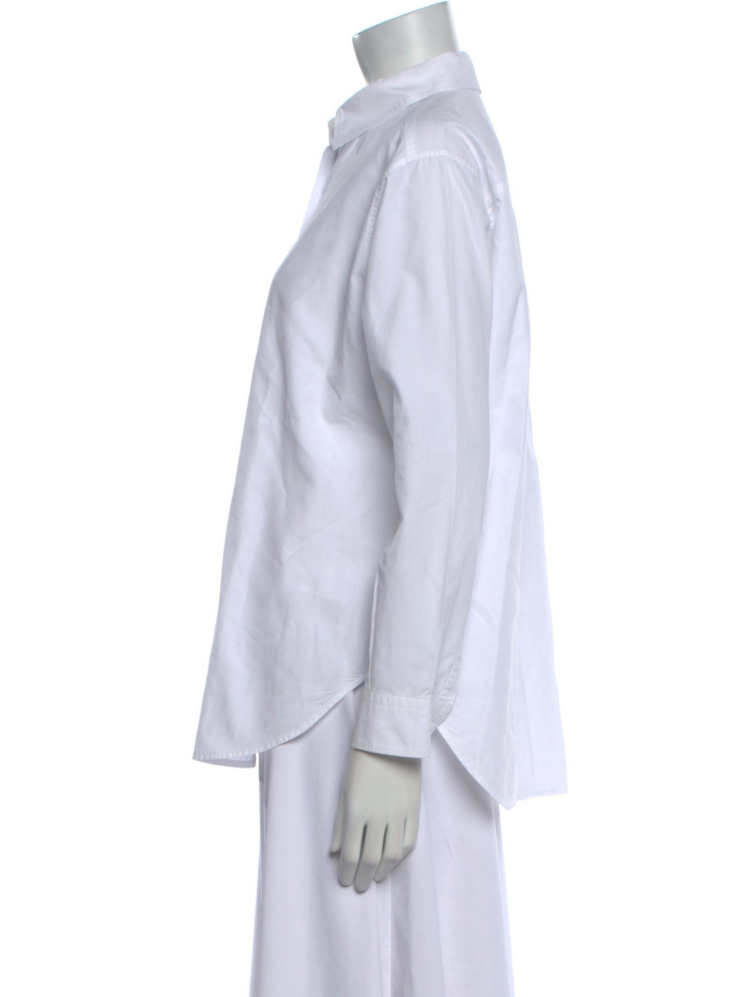 Jil Sander Long Sleeve Button-Up Top