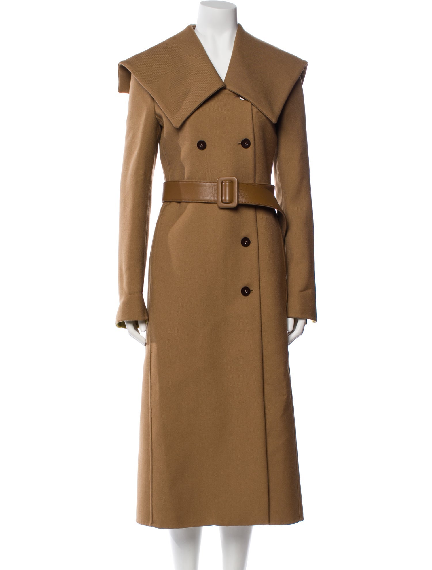 Jil Sander Virgin Wool Trench Coat