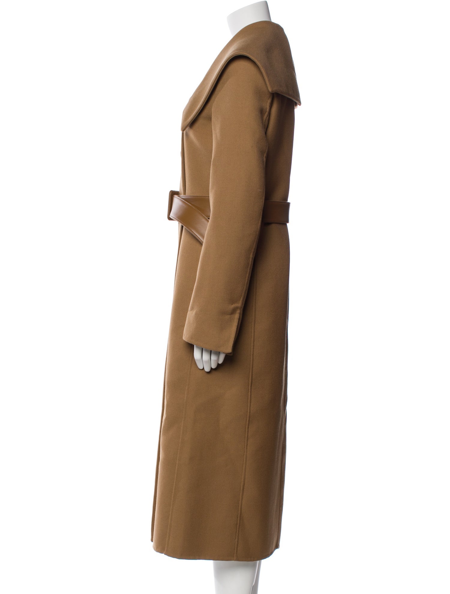 Jil Sander Virgin Wool Trench Coat