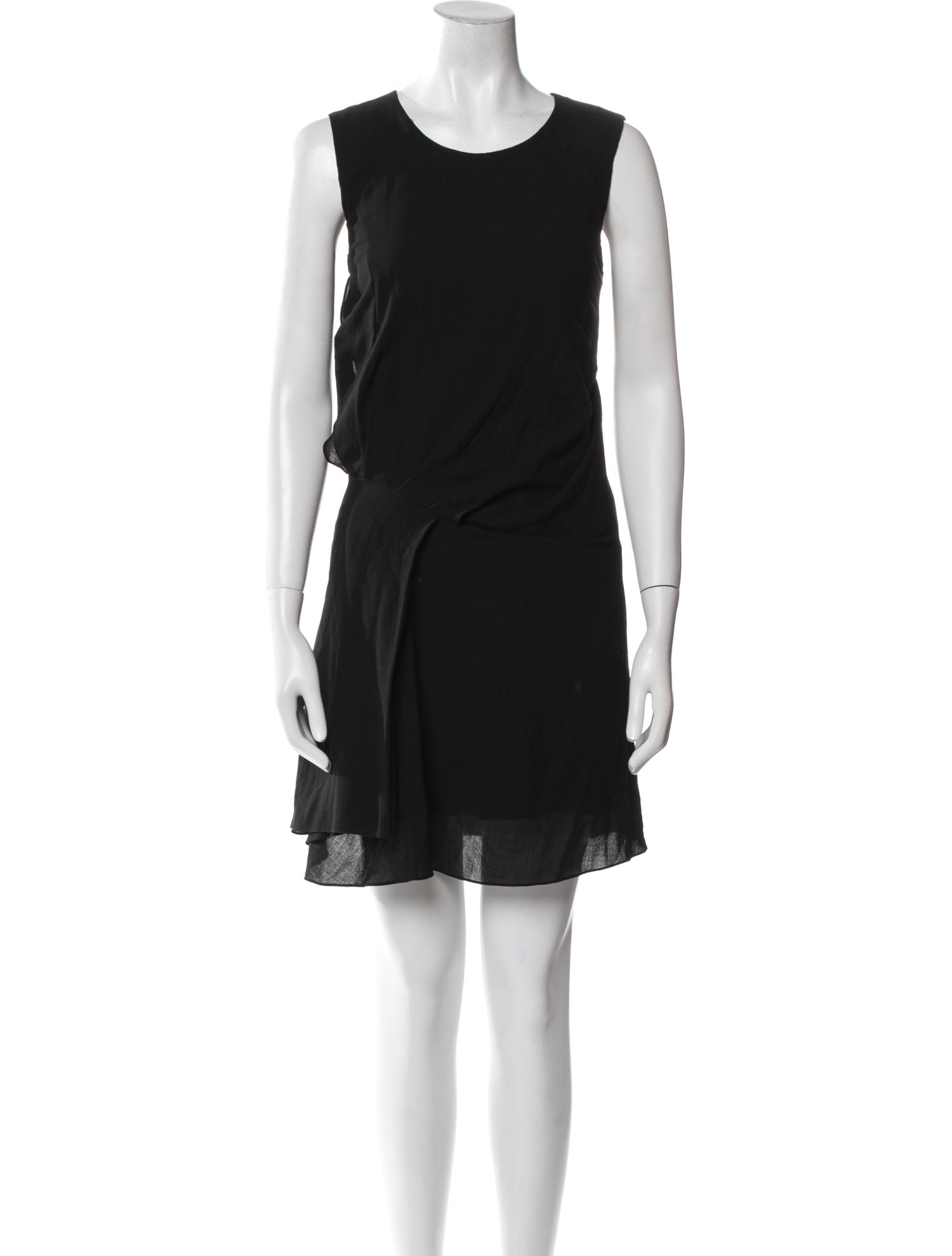 Jil Sander Wool Mini Dress