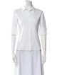 Jil Sander Three-Quarter Sleeve Button-Up Top