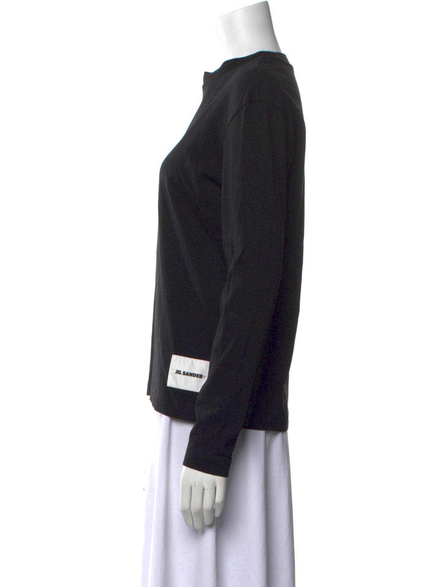 Jil Sander Crew Neck Long Sleeve Sweatshirt