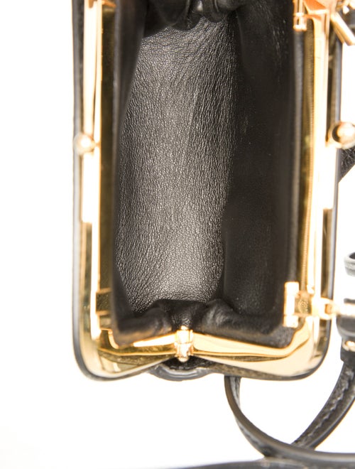 Jil Sander Embossed Leather Crossbody Bag